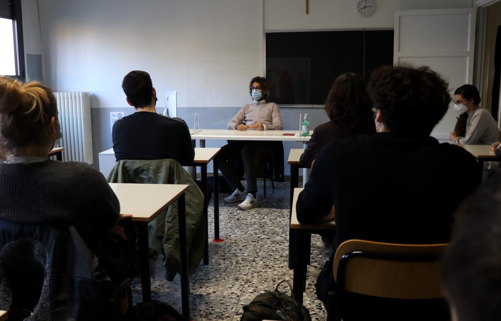 Matteo Defendini incontra i nostri studenti dell'indirizzo Architettura e Ambiente