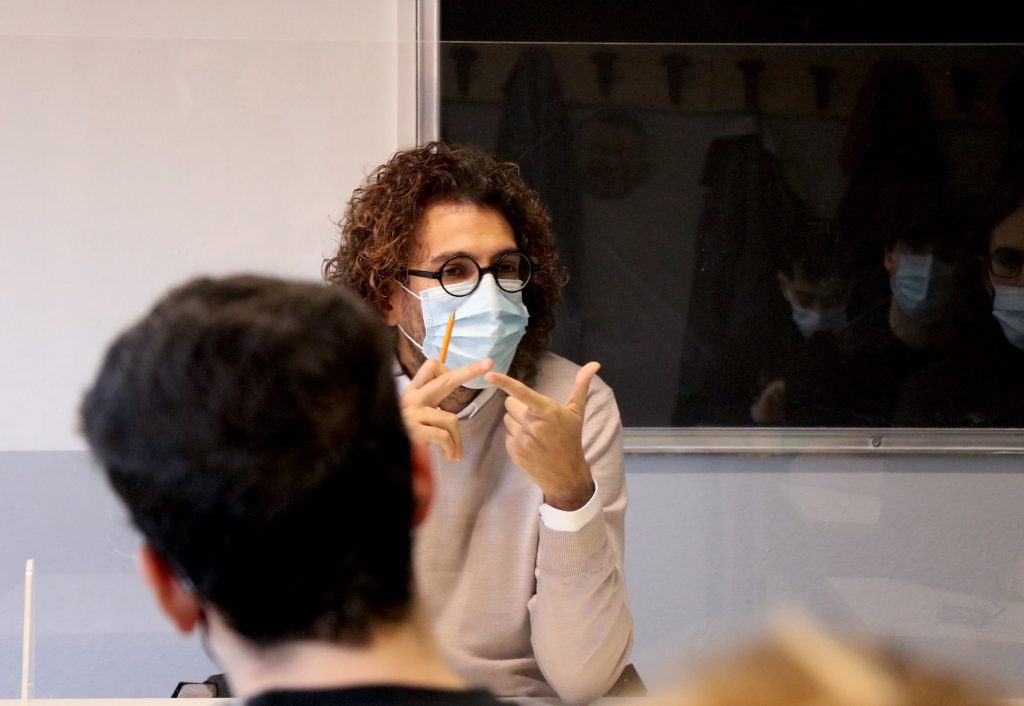 Matteo Defendini incontra i nostri studenti dell'indirizzo Architettura e Ambiente