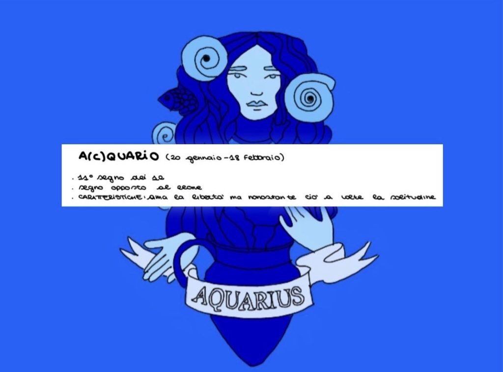 segno zodiacale aquario