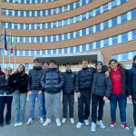 Gli studenti della classe III di Amministrazione Finanza e Marketing in visita al Tribunale Ordinario di Brescia presso il Palazzo di Giustizia "G. Zanardelli"