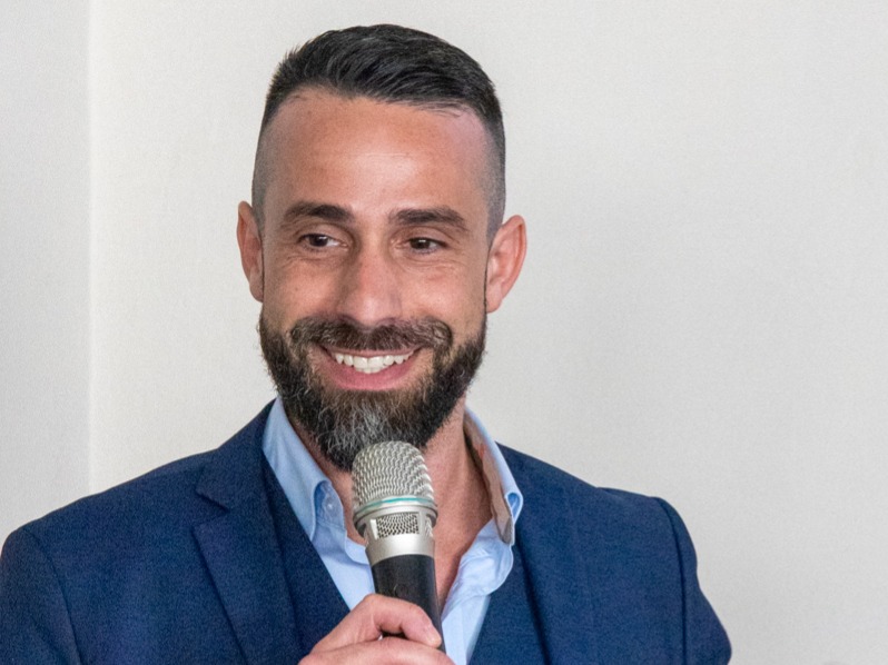 Andrea Zenoni, Presidente Fraternità Sistemi, Cooperativa sociale che ospita uno studente di III AFM per la Formazione Scuola-Lavoro